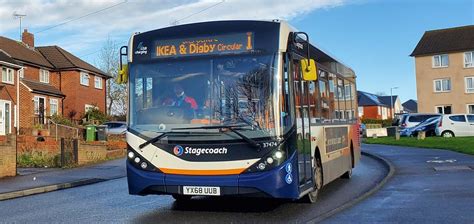 Stagecoach South West Yx Uub Is Seen In Whip Flickr