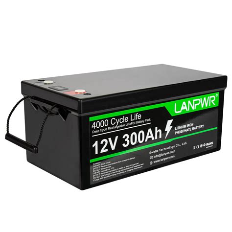 Eu Direct Lanpwr V Ah Lifepo Lithium Battery Pack Backup Power