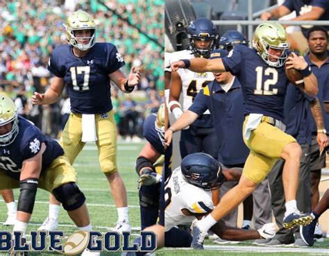 Why Notre Dame Football Quarterbacks Jack Coan Tyler Buchner Can Coexist