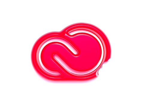 Adobe Creative Cloud logo (gummy style) by Andrew Kliatskyi on Dribbble