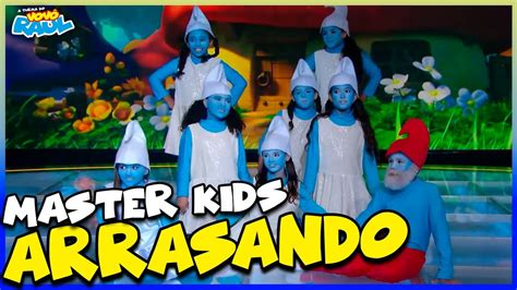 MASTERKIDS VOLTAM AO PROGRAMA E ARRASAM EM APRESENTAÇÃO DE OS SMURFS