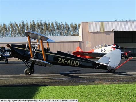 Aircraft Zk Aud De Havilland Dh A Tiger Moth Ii C N Photo By