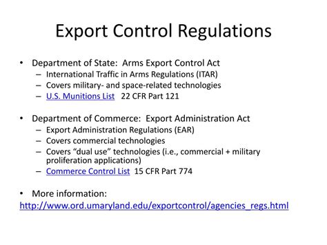 Ppt U S Export Controls Sanctions And Restricted Parties Powerpoint