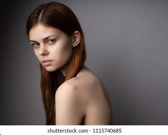 Beautiful Naked Woman Looking Camera Nude Stock Photo 217322611