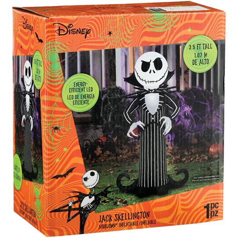 Gemmy Disney The Nightmare Before Christmas Jack Skellington Airblown