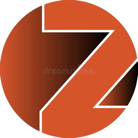 Z Letter Logo Alphabet Type Icon Abstract Stock Vector Illustration