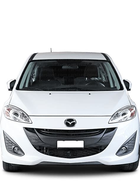 Mazda 5 2010 2018 Dimensions Front View