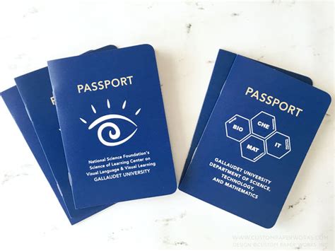 Custom Passports For University Open Houses Custom Paper Works