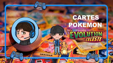 Opening Display Evolution C Leste Cartes Pok Mon Ouverture De