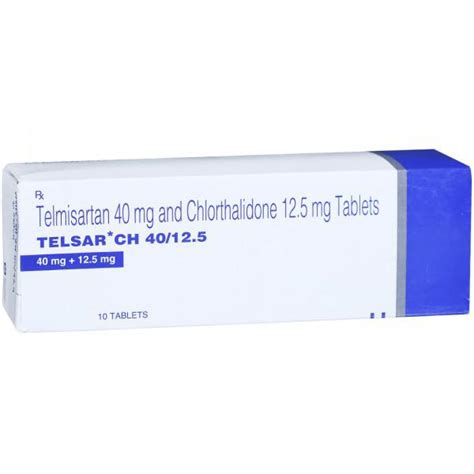 Buy Telsar CH 40 12 5 Mg Tablet 10 Tab Online At Best Price In India