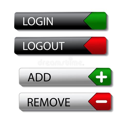 Logout Button Red