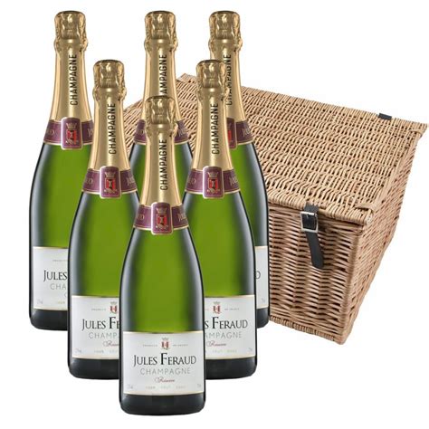 Jules Feraud Brut Champagne Cl Case Of Hamper Bottled Boxed