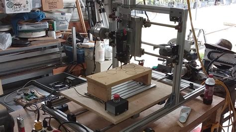 A Home Built Cnc Router Made From 8020 Components Youtube