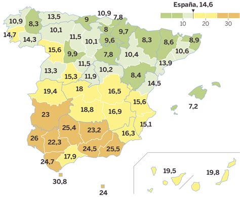 Seis Comunidades Ya Tienen Una Tasa De Paro Por Debajo Del 10