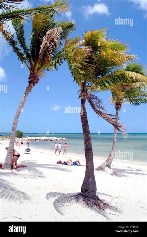 Smathers Beach Key West Florida Stock Photo Alamy