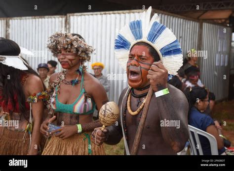 Df Brasilia Manifestacao Indigena Varias Tribos