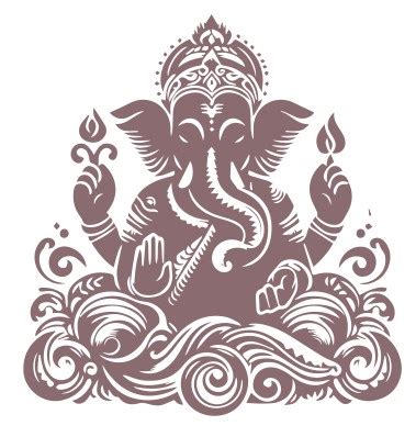 cnc ganesha vector dxf/svg design – Makerbhawan