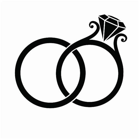 Wedding Rings Vector Free