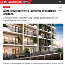 Leos Developments Launches Weybridge Gardens Leos Developments