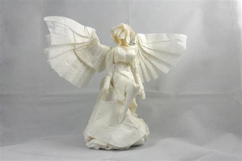 Amazing Origami Angels to Harp on About