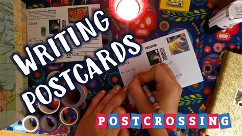 Writing Postcards How To Write A Postcard For Postcrossing A