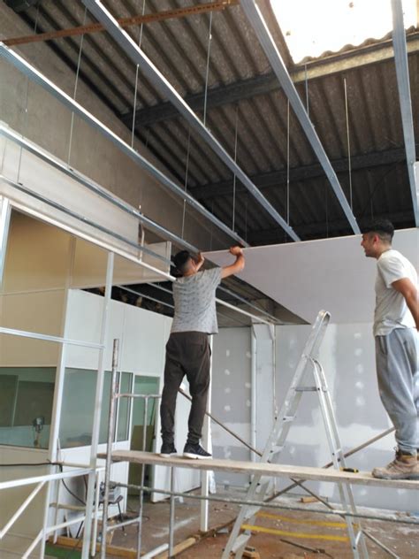 Tecto Falso Ideias Remodela O De Local Comercial