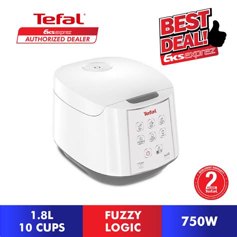 Tefal Rice Cooker L Cups Rk Fuzzy Logic Rice Cooker