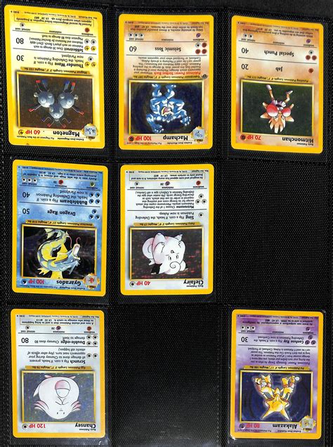 Lot Detail 90 Vintage Pokemon Cards I Mostly Base Inc Base