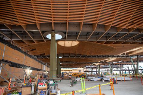 Look Up Pdx Has A Nine Acre Mass Timber Roof Daily Journal Of Commerce