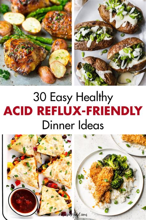 30 Easy Healthy Acid Reflux-Friendly Breakfast Ideas • Rose Clearfield