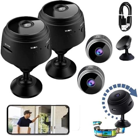 Mini Camera Espion Cachee Enregistreur Full Hd P Micro Cam Ra