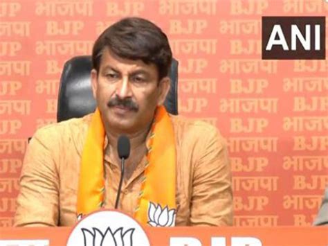 India News Bjps Manoj Tiwari Slams Kejriwal For His Silence On