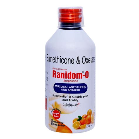 Ranidom O SF Orange Flavour Suspension Uses Side Effects Price