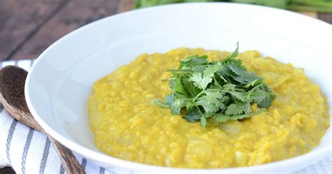 Vegan Red Lentil Dahl With Coconut Milk Karinokada