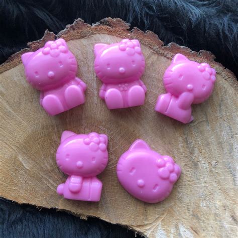 5 Pretty Kitty Wax Tart Super Cute Soy Wax Tarts Scented Wax Melts All Natural Wax Melts