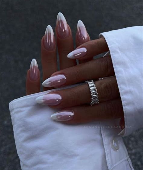 Chic Pink Chrome French Tips Nail Art Elegance With A Twist 💅 Long