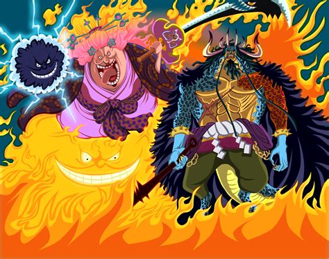 One Piece Hd Monkey D Luffy Kaido One Piece Big Mom One