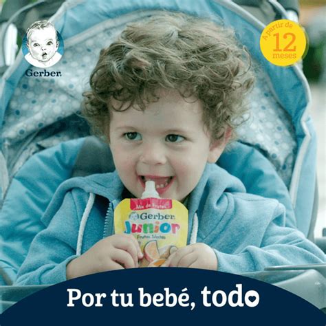 Gerber Papilla Junior Etapa 4 Manzana Pouch 110 G H E B México