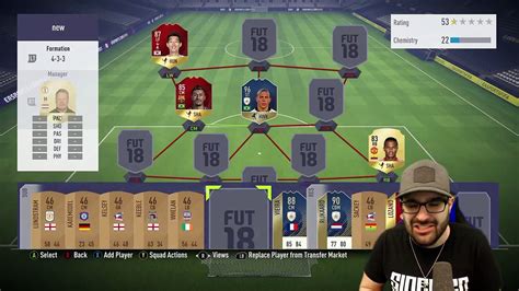 Omg Our New Insane Team Goat Squad Builder Fifa Road To Fut