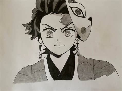 Tanjiro Sketch 💙🌊 : r/AnimeSketch