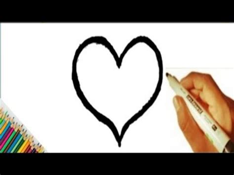 How To Draw Shamrock From Love Sign L Easy Shamrock Drawing