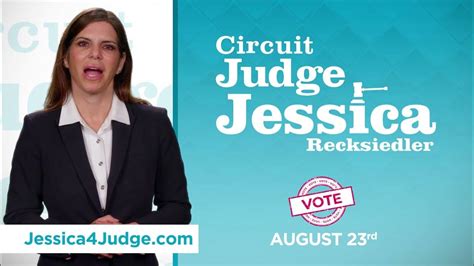 Vote Judge Jessica Recksiedler Jury Trial Expert Youtube