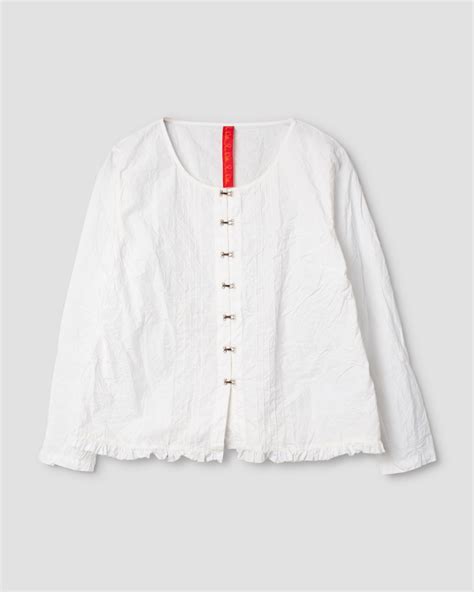 Ewa I Walla Blouse Emelie 44983 Ss 24 In White Provence Feeling