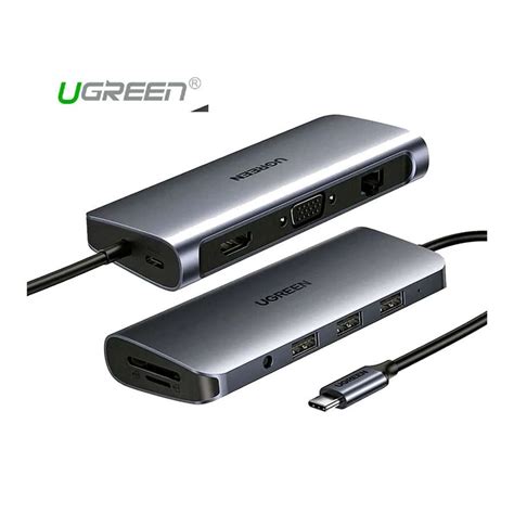 Adaptador Usb C A Hdmi Vga Rj45 Sd Usb C Tecnit