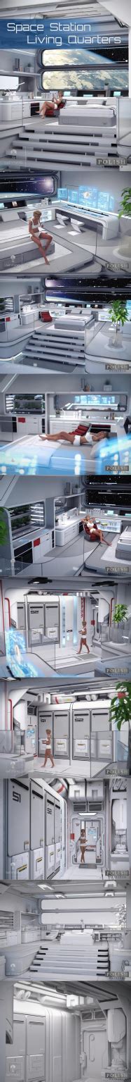 Desire Fx D Models Space Station Living Quarters