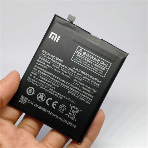 Baterai Batre Xiaomi Mi Mix 2 BM3B BM 3B Original Battery Batrei Batrai