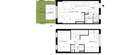 Plan Maison T De M Neuf Bordeaux R Sidence Les Villas