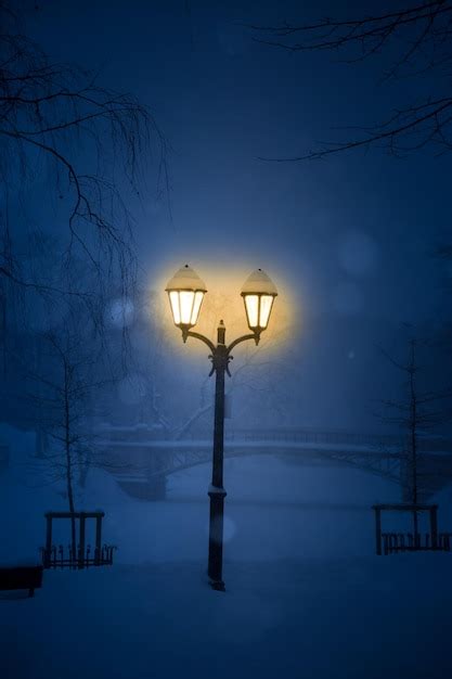 Premium Photo | A night scenery of snowy riga - capital of latvia ...