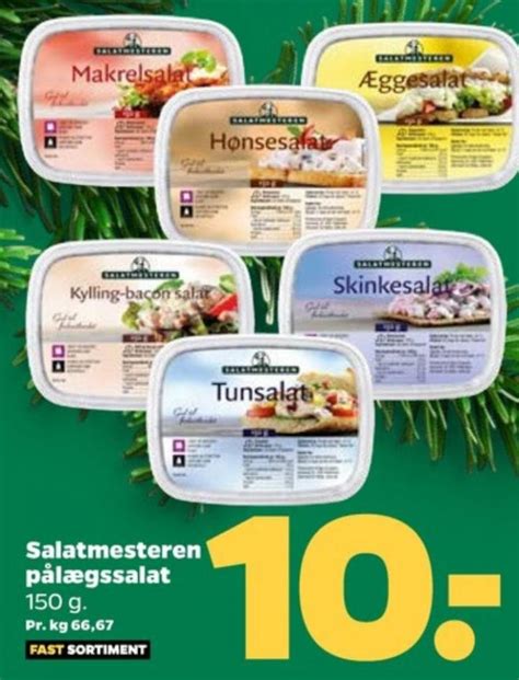 Salatmesteren Tunsalat Netto November Alle Tilbudsavis