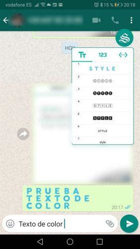 Cómo Cambiar El Color De La Letra De Whatsapp